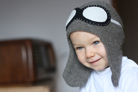 Cappello bambino Aviator taglia 6-12 mesi pronto per la | Etsy Italia