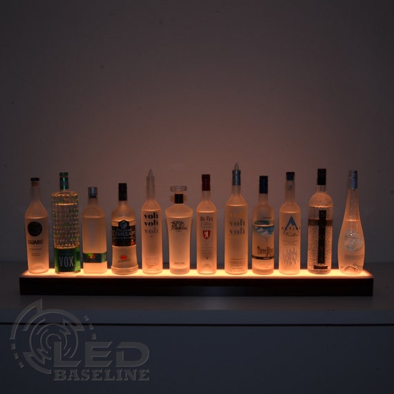 54 Led 1 Step Bar Shelf Liquor Bottle Glorifier - Etsy