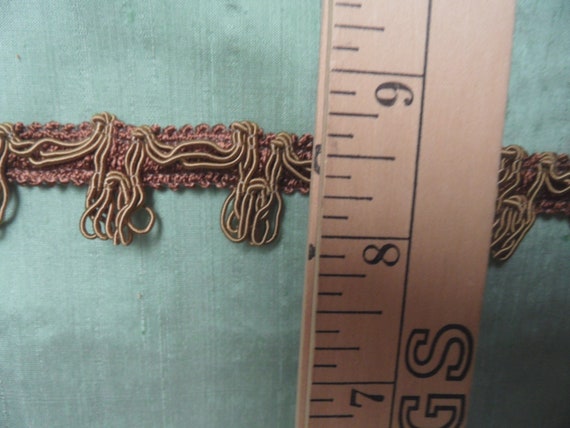 5 Yards Light Green 2 1//4/" Drop Beaded FRINGE Trim DRAPERY /& UPHOLSTERY MODERN