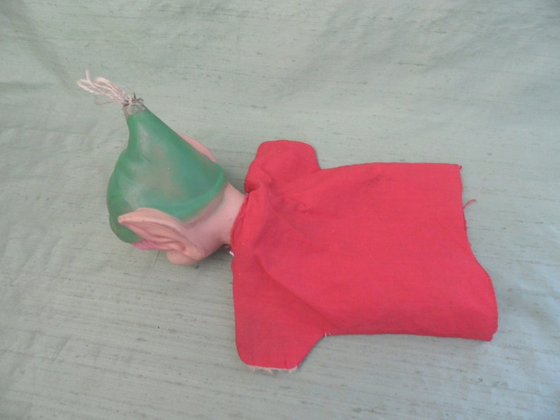 As Is pixie hand puppet 1959 Kresge vintage Holiday Pixie Toy