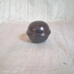 Daka Ware motorfiets schakelpookknop / vintage onderdelen, Daka-Ware bakelieten bolvormige knop, bol