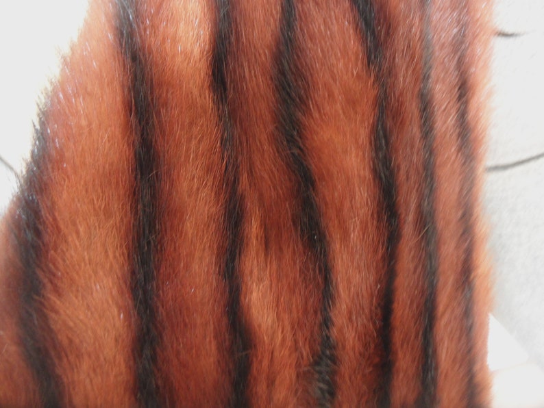Mink stole cape vintage brown fur wrap shawl women/'s mink stole wedding dress coat