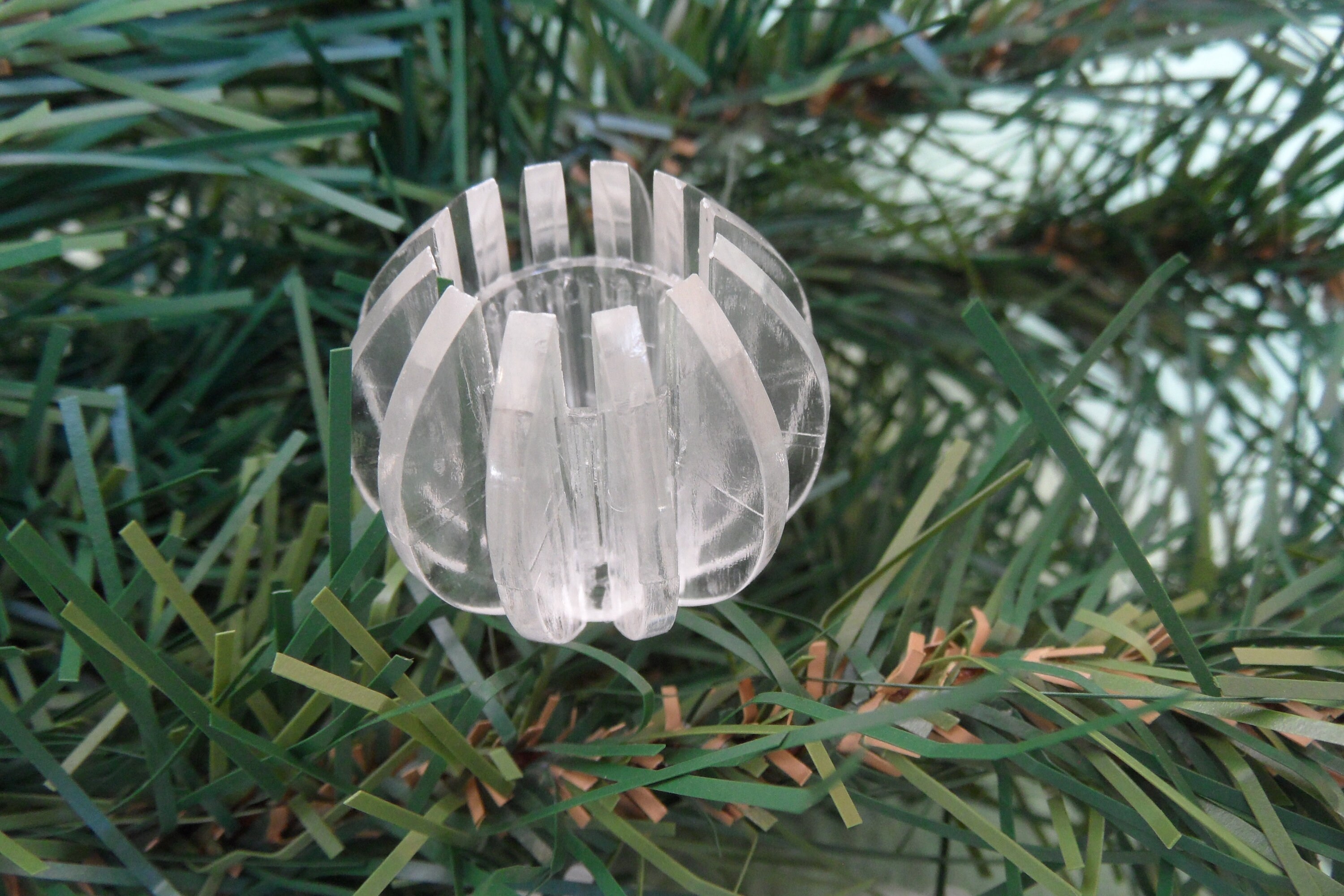 18 Clear Plastic Modern Tree Light Reflectors / Vintage Retro Atomic ...