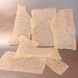 Mica sheet lot / beige mica pieces, 4.5 oz / free form mineral translucent sheet, mica board