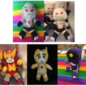 TF Bittybot Plushies Plush Stuffed Animal Doll Toy SPECIALS