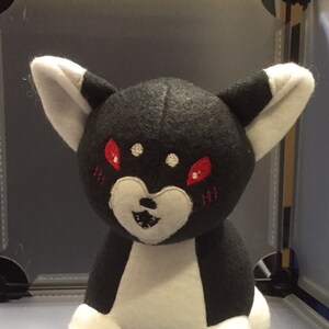 black fox stuffed animal