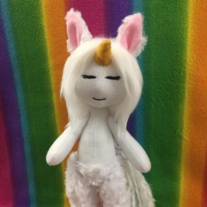 Unicorn Girl Plush Plushie Doll Toy