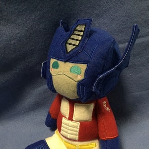 BittyBot Optimus Prime Nemesis Prime Toxitron TF Plush Plushie  Soft Toy