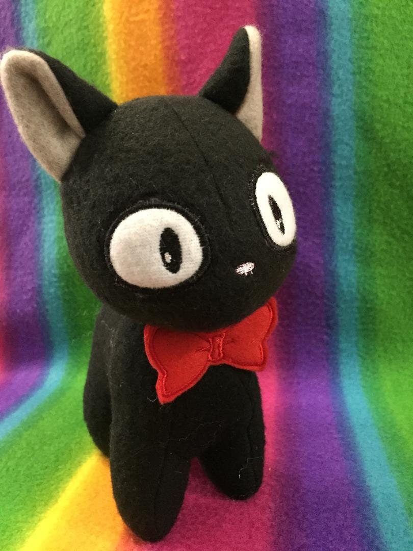 Jiji Gigi Kiki's Cat Fleece Plush Plushie Soft Toy - Etsy