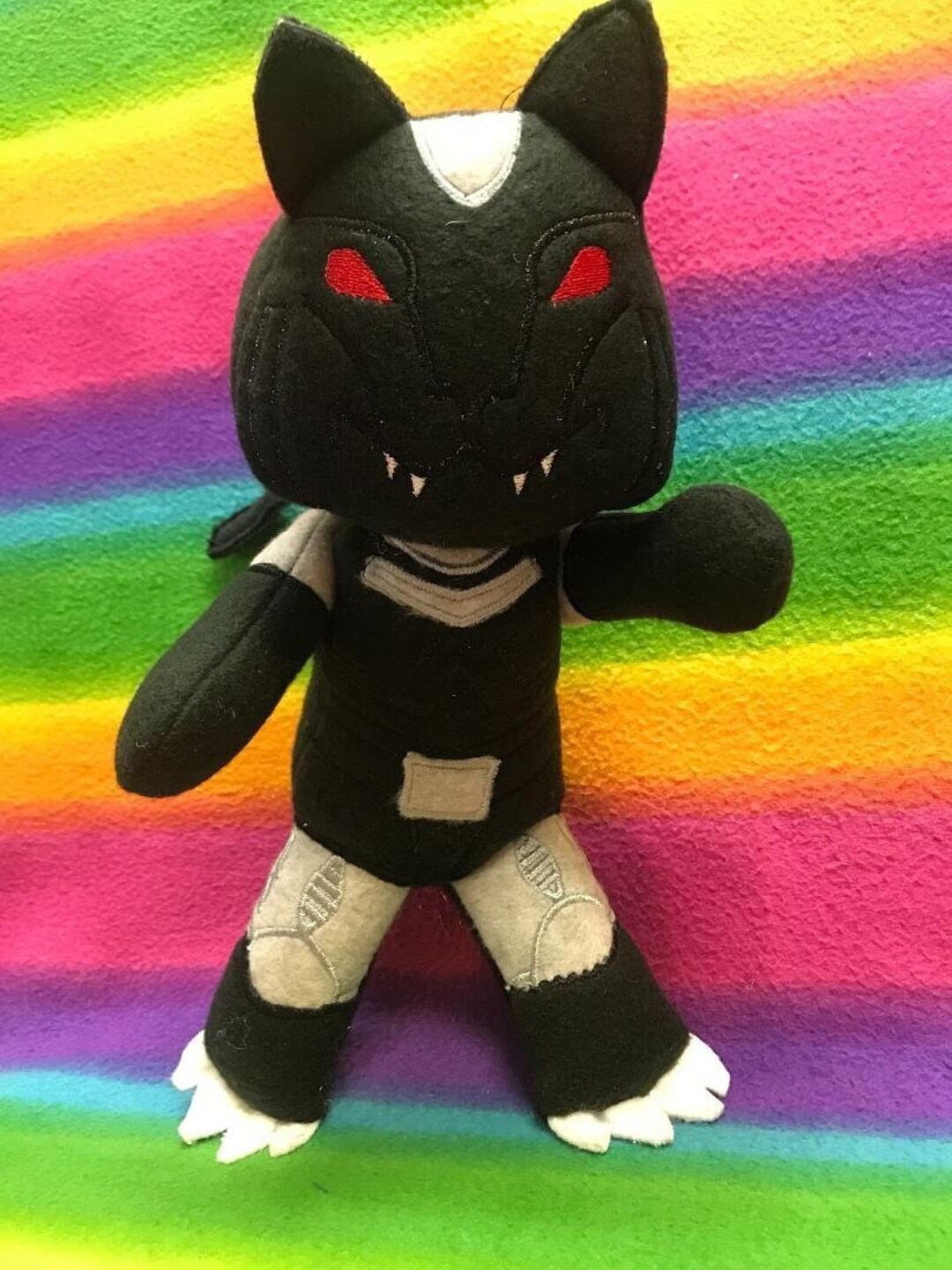 Stuffed Minecraft Ravage TF BW Series 3 Ravage Terrorsaur Bittybot Plush Plushie Soft Toy Doll ...