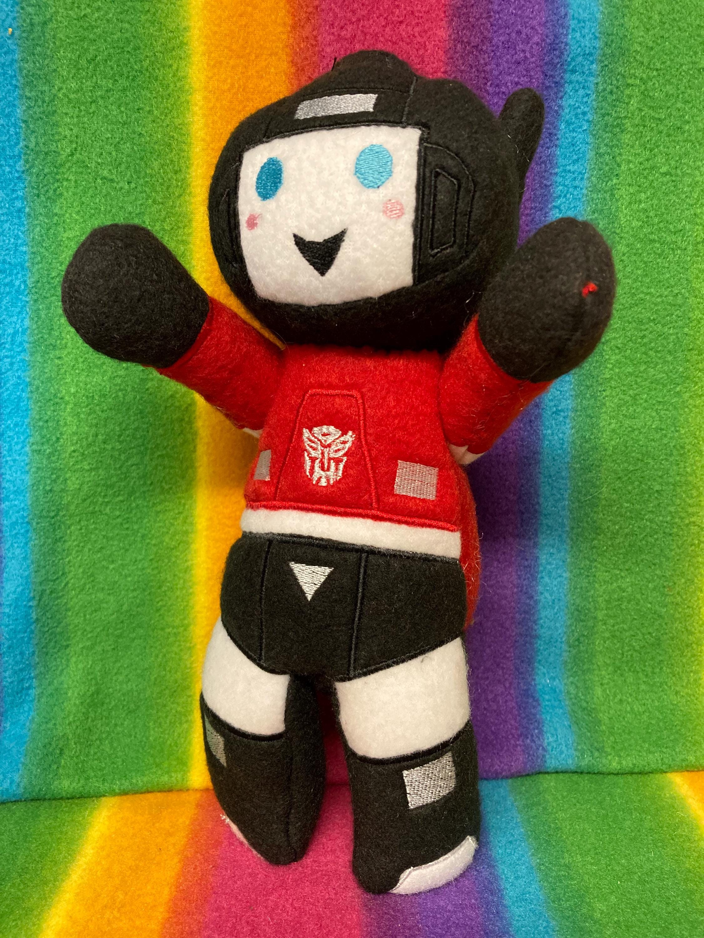 TF G1 Lambo Twins Plush Plushie Bittybot Sideswipe Sunstreaker