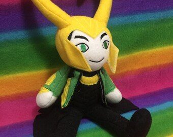 Pupazzo Peluche Loki The Avengers 10 Cm – Cuscinetto Morbido Per Collezione