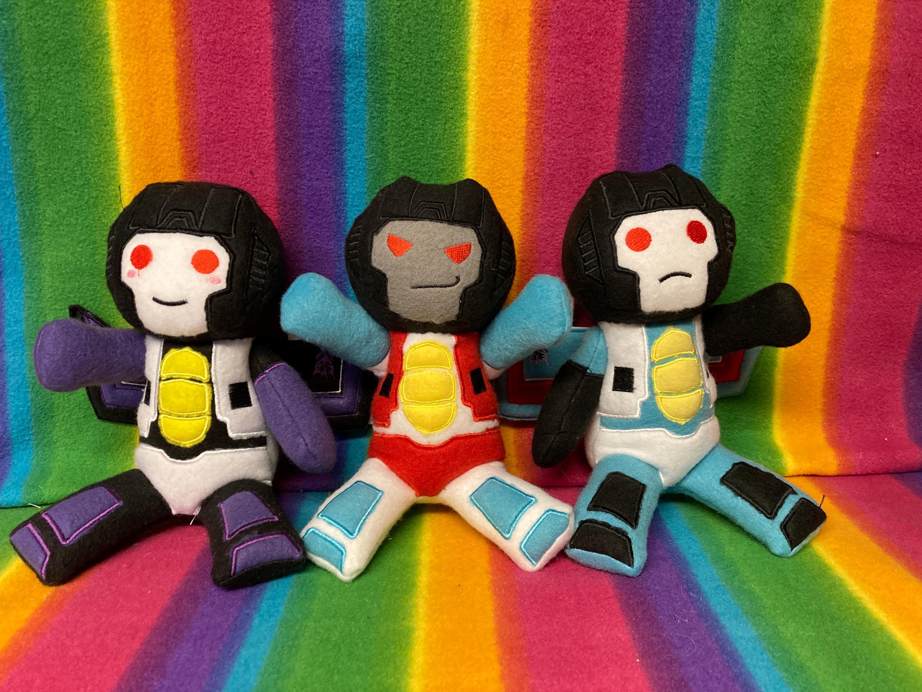 TF Bittybot Starscream Thundercracker Skywarp Slipstream Sunstorm