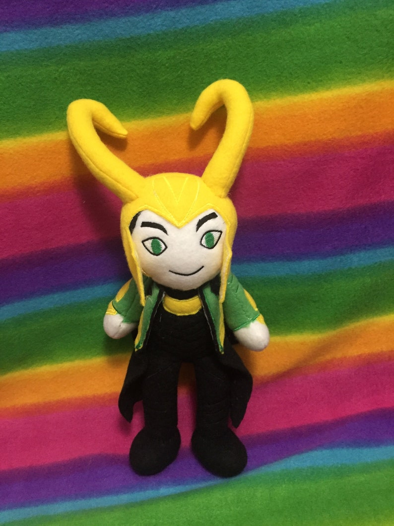 Avengers Loki Plush Plushie Toy from Mythfits | Etsy