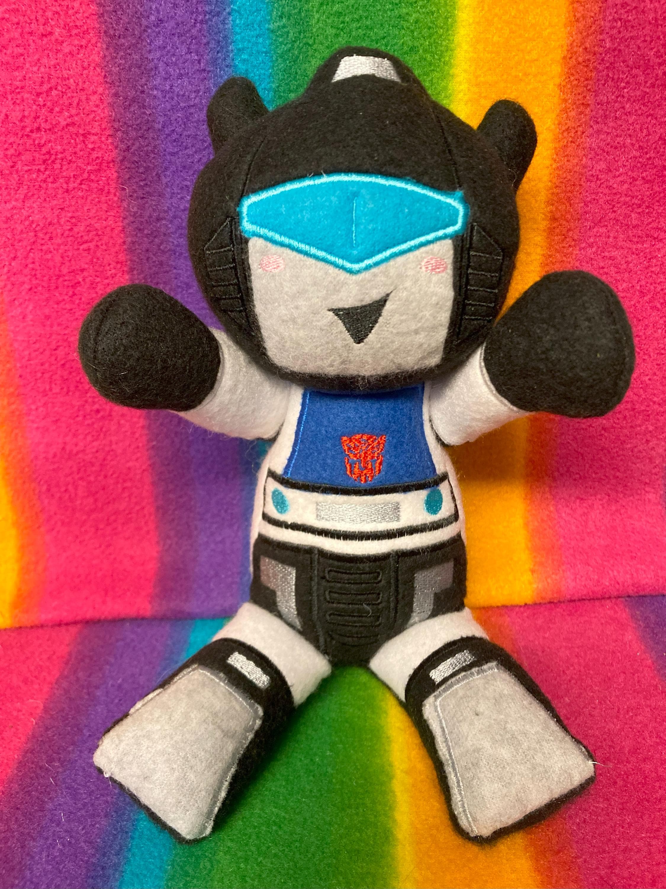 TF G1 Plush Plushie Bittybot Jazz Toy From Mythfits - Etsy