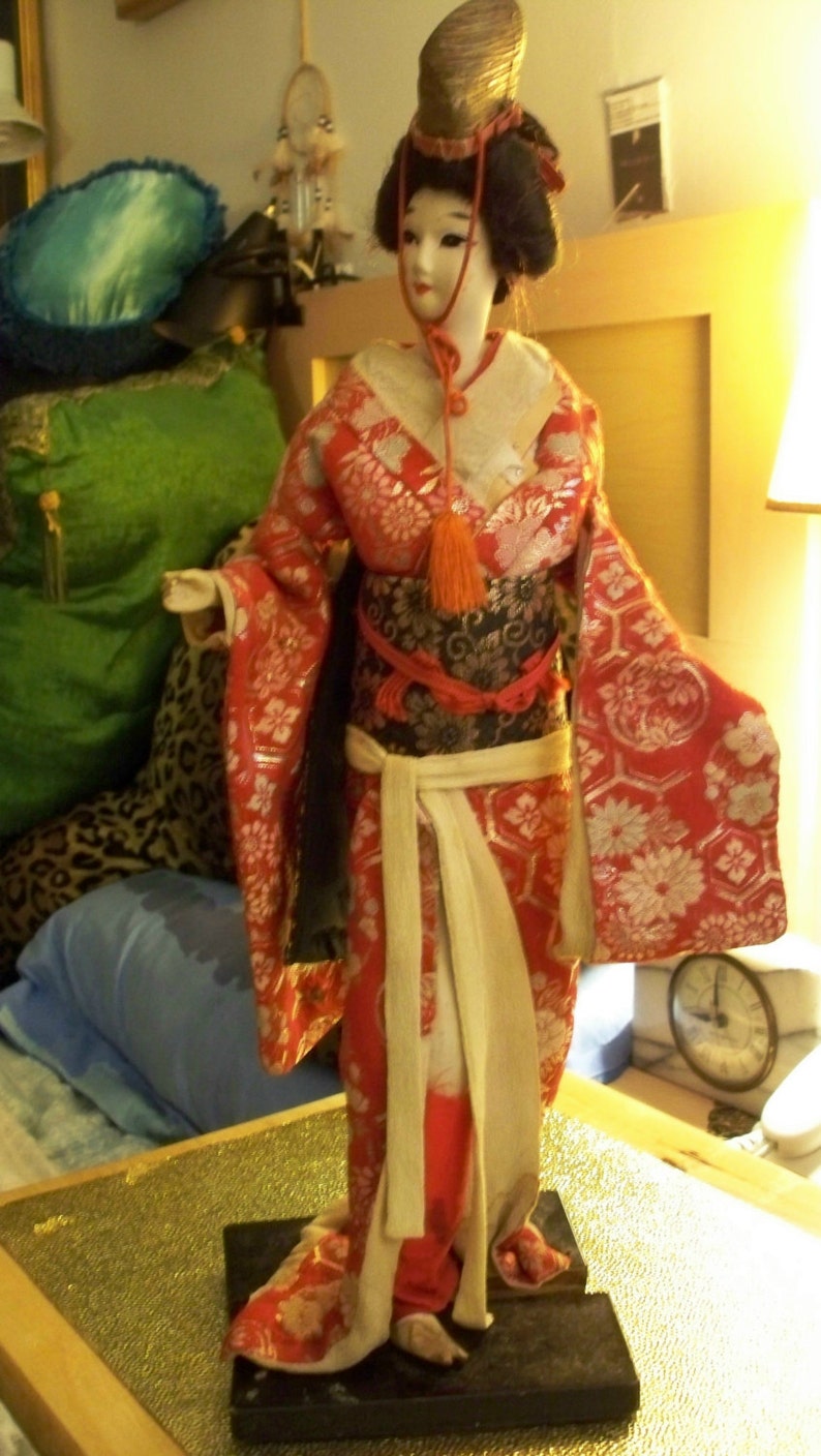 Antique Japanese / Chinese Geisha Dolls | Etsy