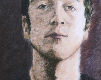 John Lennon- Fine Art Print reproduction of Pastel Painting