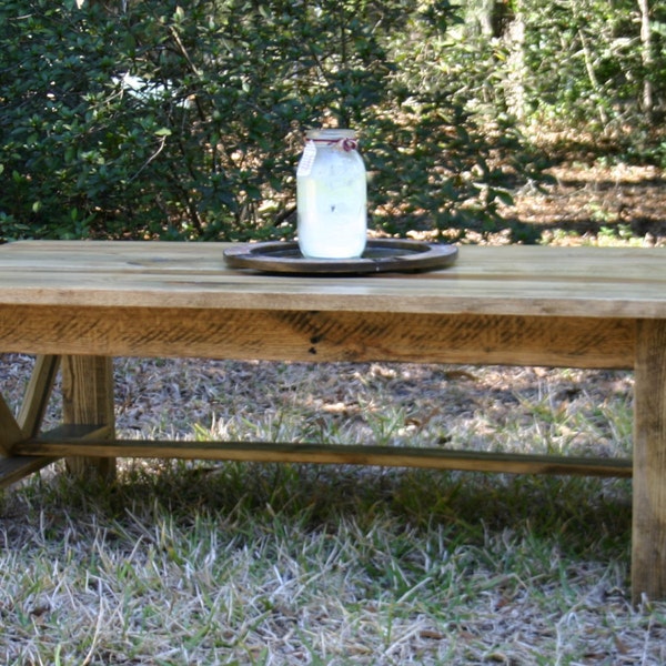 Reclaimed Wood Coffee Table (Cody)