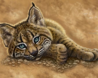 Iberian Lynx-Print