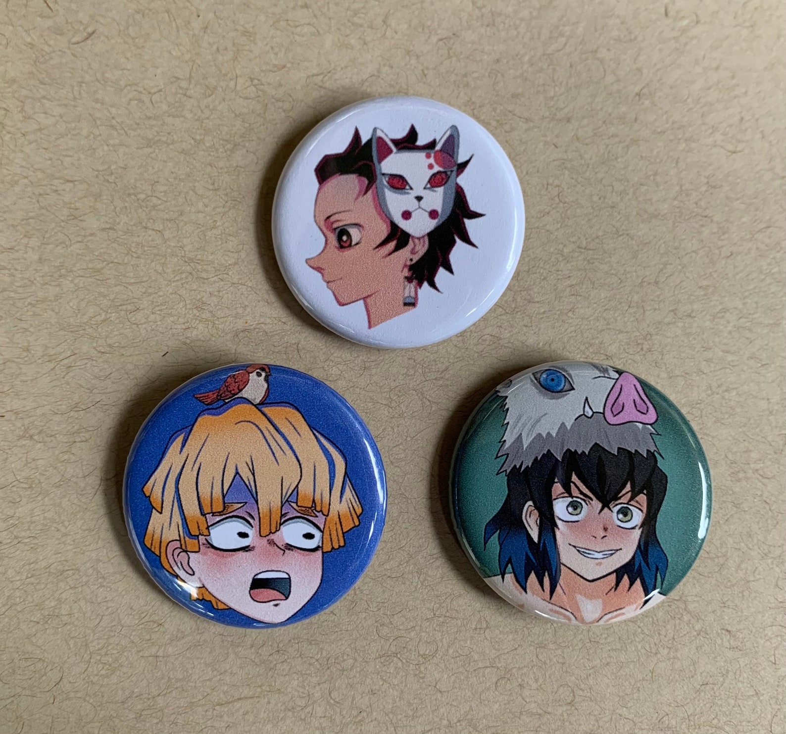 Anime Pins 1 1 4 Inch Etsy