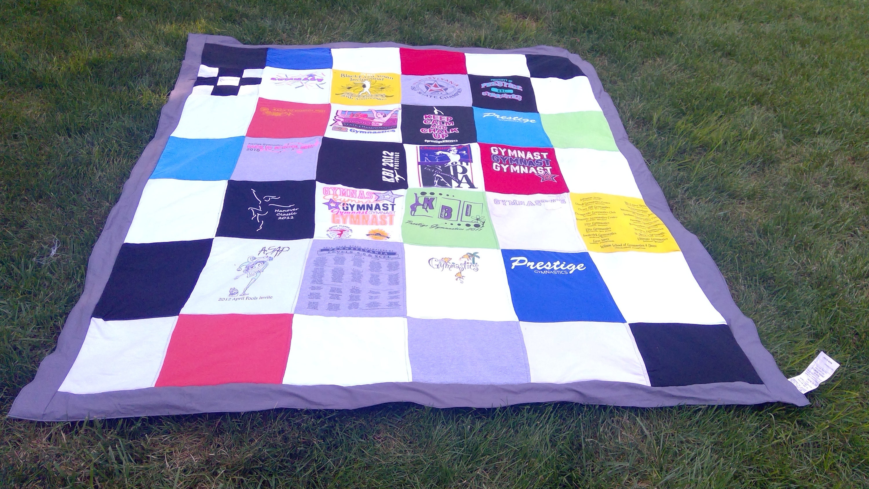 Tshirt memory quilt tshirt memory blanket Full Size Etsy