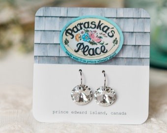 bridesmaid crystal earrings dangle earring bride earring