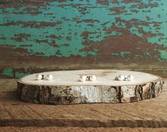 petite pearls | white, rose pink, champagne, jade, turquoise | 6mm | 002