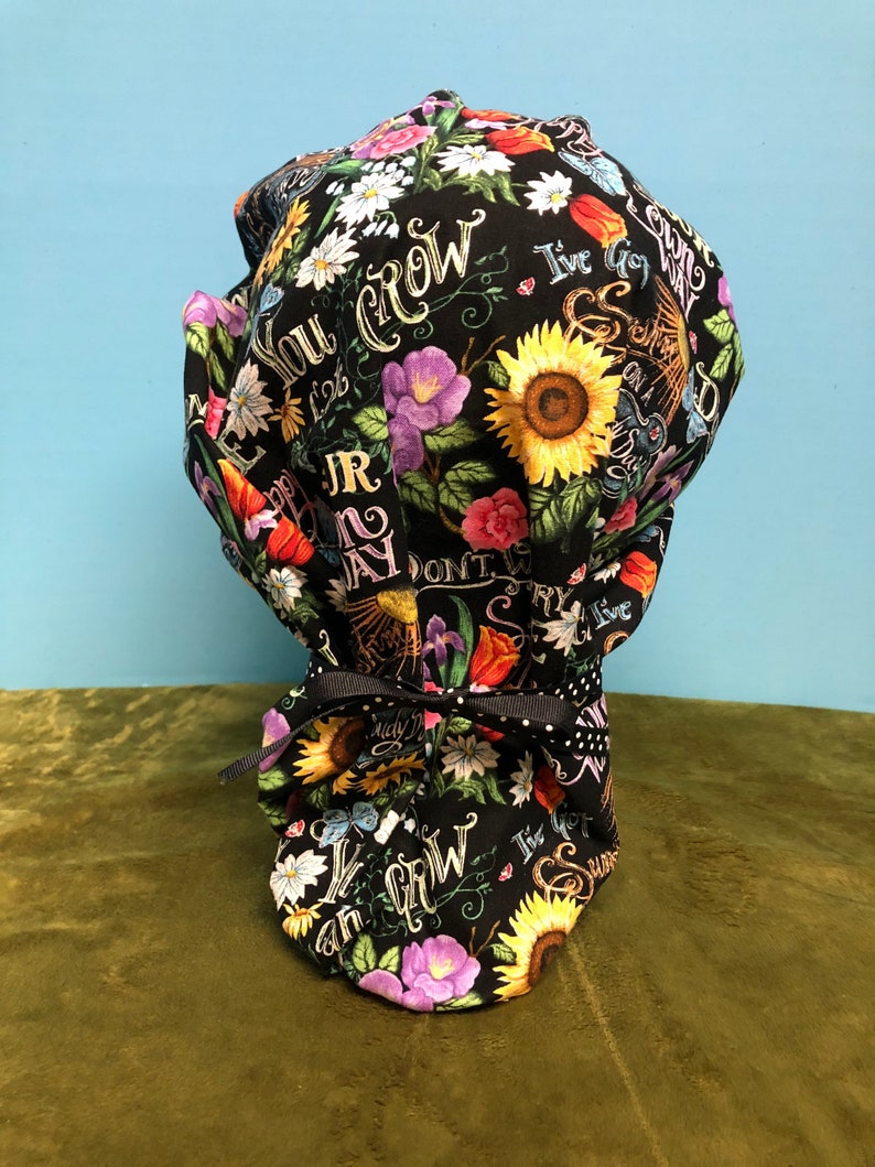Optimistic Bouffant Scrub Hat