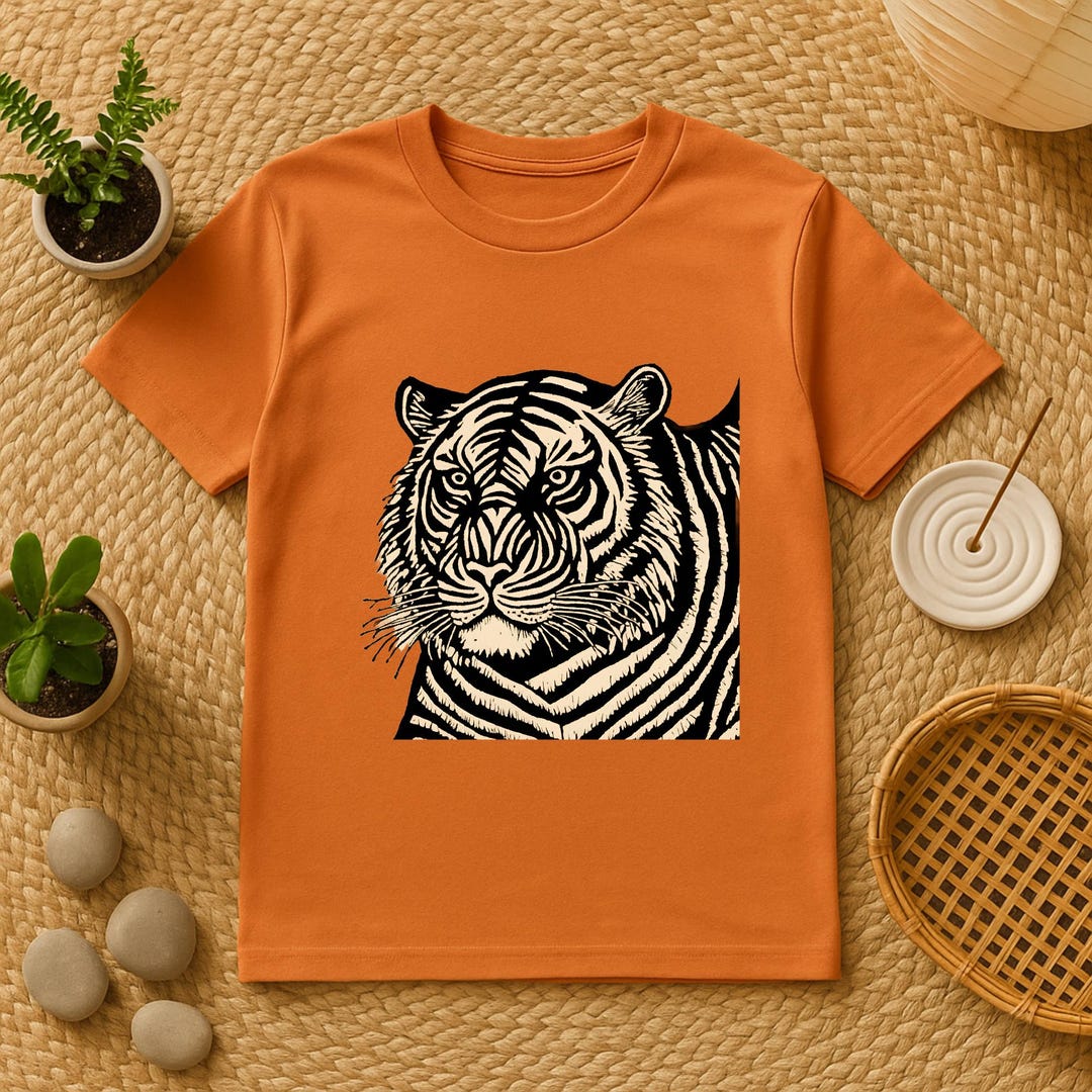 Tiger Print KIds Short Wear main image 1