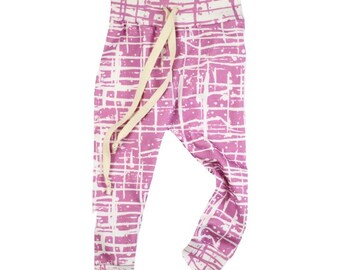 Blush & Metallic Gold Joggers | Etsy