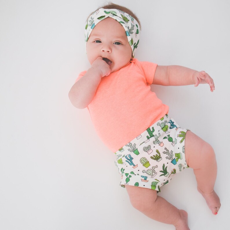 Cactus Bloomers high Waisted Bloomers Baby Girl Bloomers Etsy