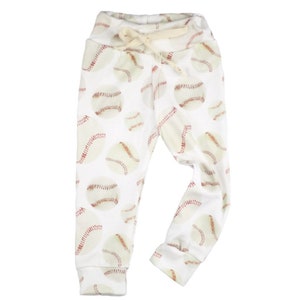 Little Sluggers Baseball Joggers | baseball leggings | baby baseball leggings | baseball pants