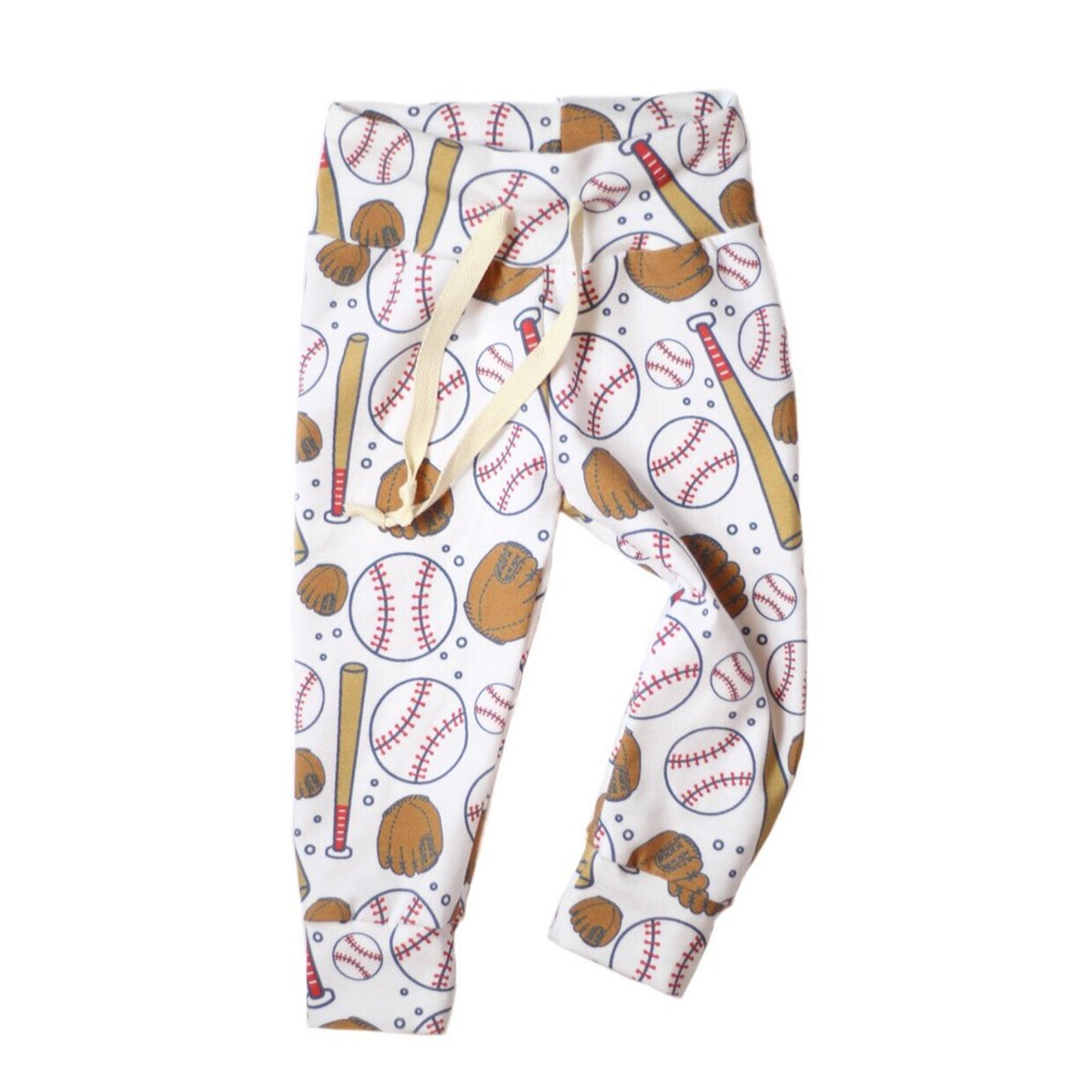 Game Day Baseball Joggers baseball leggings baby baseball Etsy