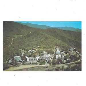 Ridgecrest Baptist Conference Center Postkarte, North Carolina, Aerial View, Unposted, Pub. Asheville Postkarte, E L Dupuy