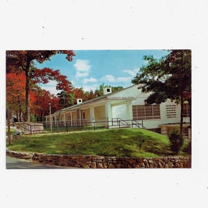Edifício Infantil, Cartão Postal do Centro de Conferências Batista Ridgecrest, Carolina do Norte, Não postado, E L DuPuy Photo