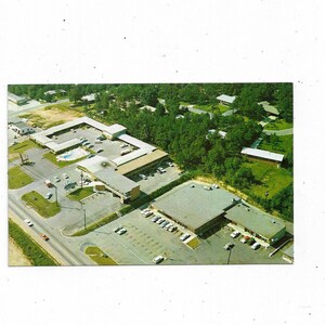 Carte postale des années 1970 de Ambassador Motel, Macon, Georgia, Pierce Ave. Exit, Unposted, AAA, Ephemera Travel Souvenir,