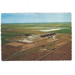 1970s Postkarte von Kalium Chemical Limited Potash Refinery, Saskatchewan, Kanada, ungepostet, Reise Souvenir, Foto von Joe Fartak