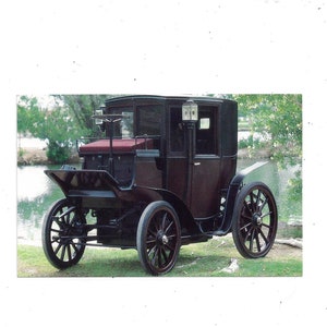 1980er Jahre Postkarte, 1905 Columbia Electric Brougham Auto, Imperial Palace Auto Collection, Las Vegas, Nevada, Unposted