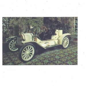 Carte postale des années 1980 de 1914 Ford Model T avec pare-brise Monacle, Imperial Palace Auto Collection, Las Vegas, Nevada, Unposted, Palace Hotel