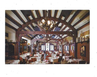 Karl Ratzschs restaurangvykort, Milwaukee, Wisconsin, opostat, Holiday Magazine Award, möte med kändisar, resesouvenir