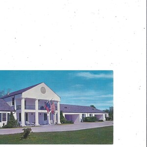 Bellemont Motor Hotel & Restaurant 1960er Jahre Postkarte, Natchez, Mississippi, unbenutzt, Reiseandenken, Upcycle-Sammelalbum, Ogden Photo