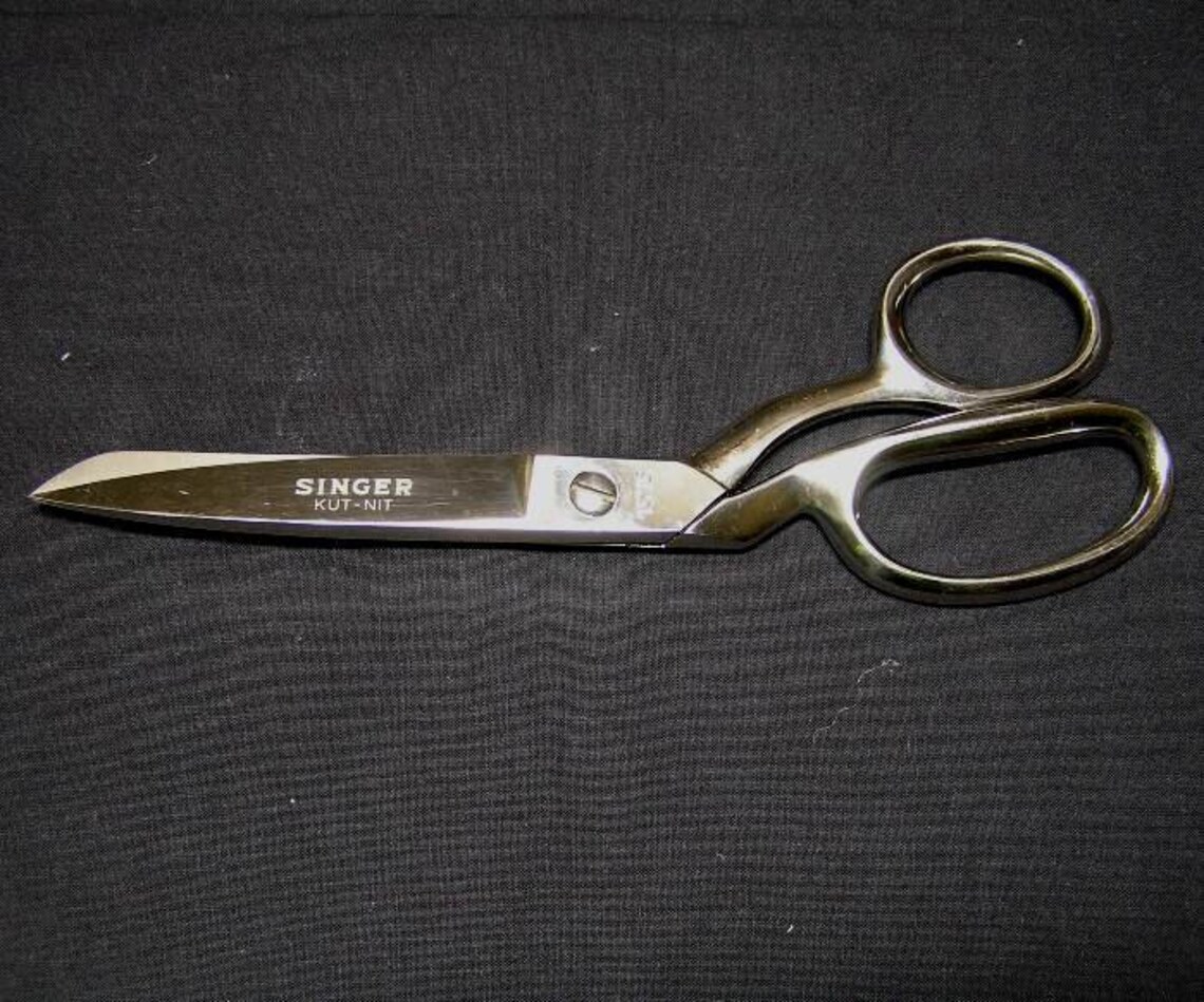 1960s Singer Kut Nit Metal Scissors or Shears Made in Brazil Etsy