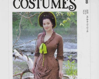 McCall's 8189 Misses' Costume Top Pattern, Sizes 6-14, UNCUT, Angela Clayton Design