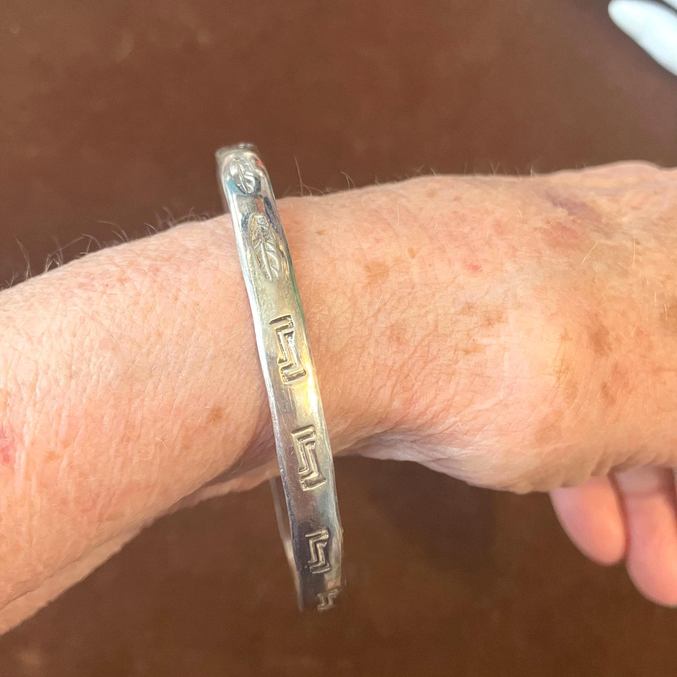Vintage Mexico 925 Bangle - Etsy