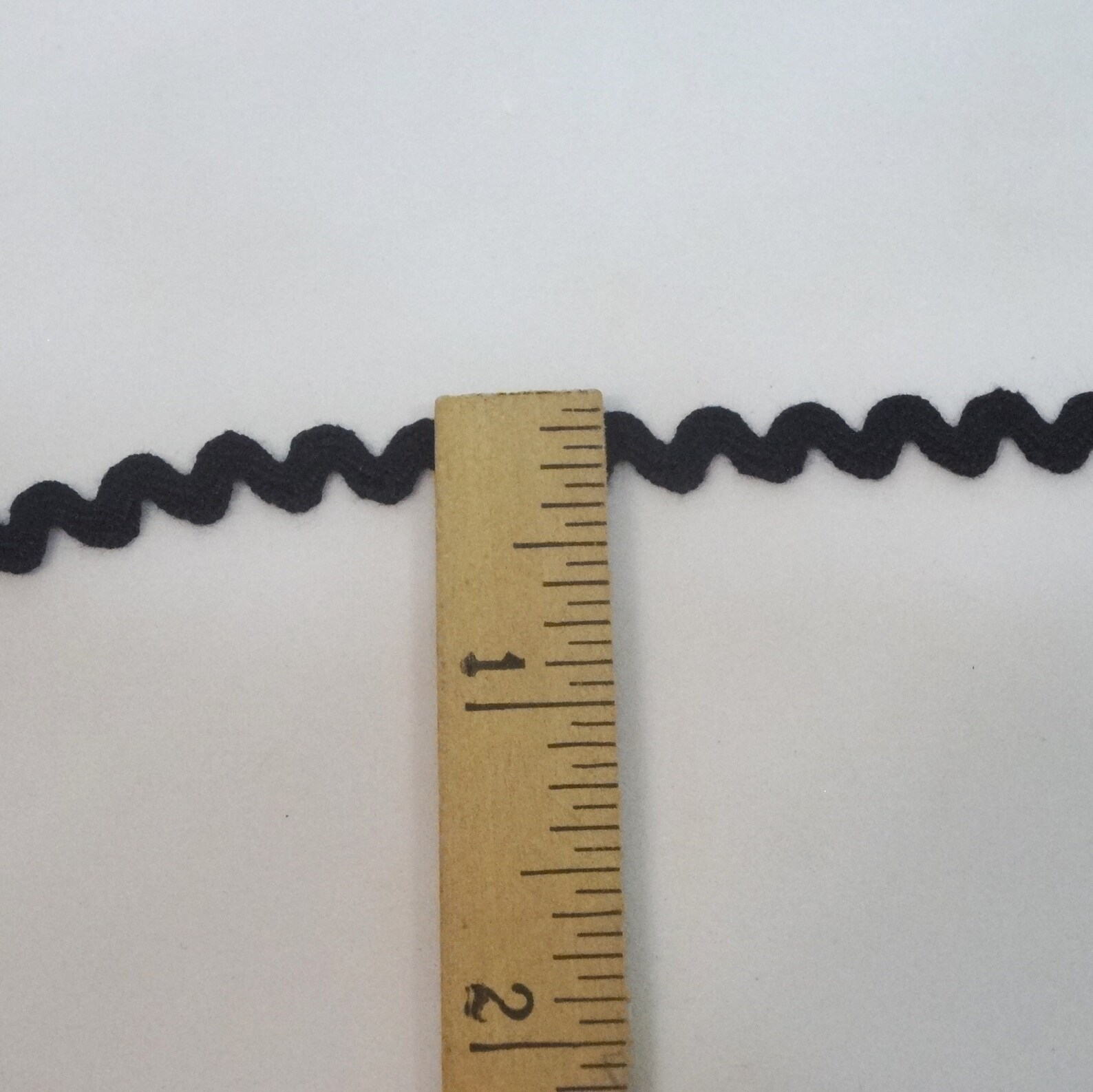 BLACK Rick Rack by the YARD 1/4 Inch Wide 17 Costume Etsy