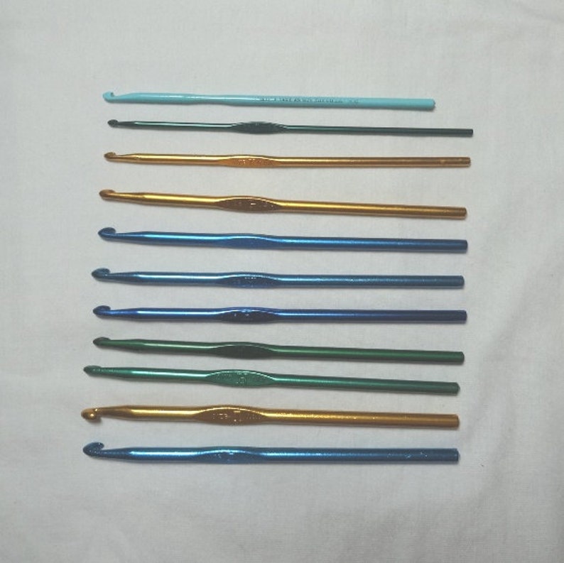 Aluminum Crochet Hook by Boye & Clover Sizes F G I K Etsy