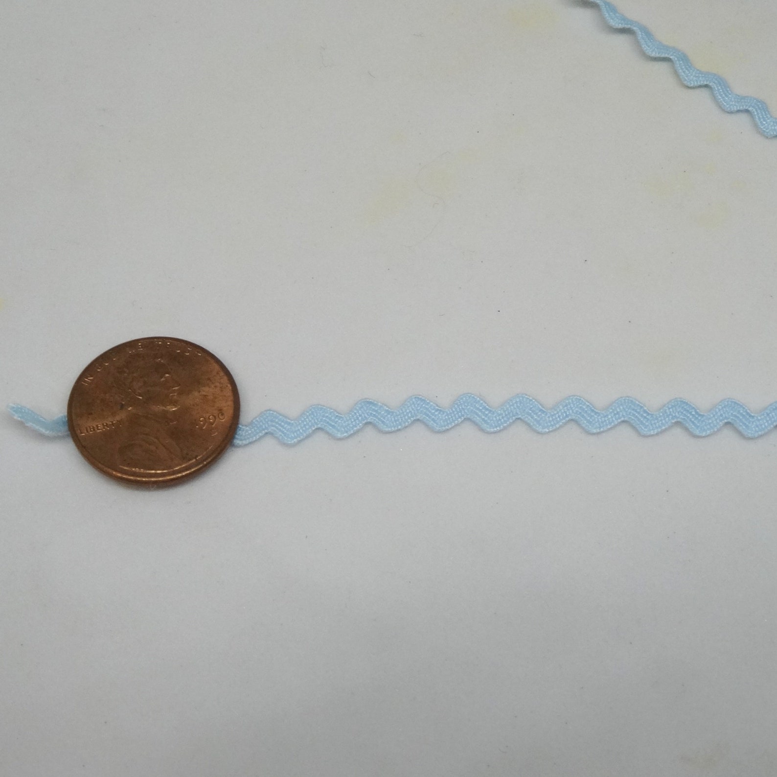 Baby Rick Rack by the YARD in Pale Blue No. 13 3/16 Inches Etsy