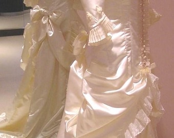 Vestido de novia estilo victoriano, talla 6, precioso, NUEVO con