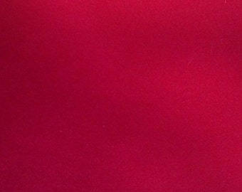 7/8 Yard Cut of New Fabric, Poly Knit in Red, 60 inches wide, FABULOUS, Light Weight Knit, Home Sewing Fabric, True Red Fabric