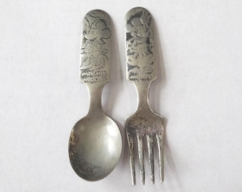 絵画　ミッキー＋ミニー 恋人達の銀食器 / Lover's silverware 絵画 ミッキー＋ミニー 恋人達の銀食器 / Lover's silverware 絵画